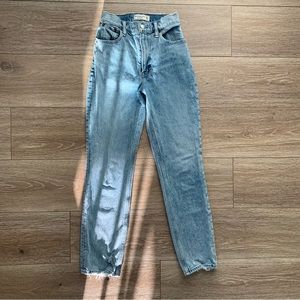 Abercrombie & Fitch Curve Love 90s Straight Jeans